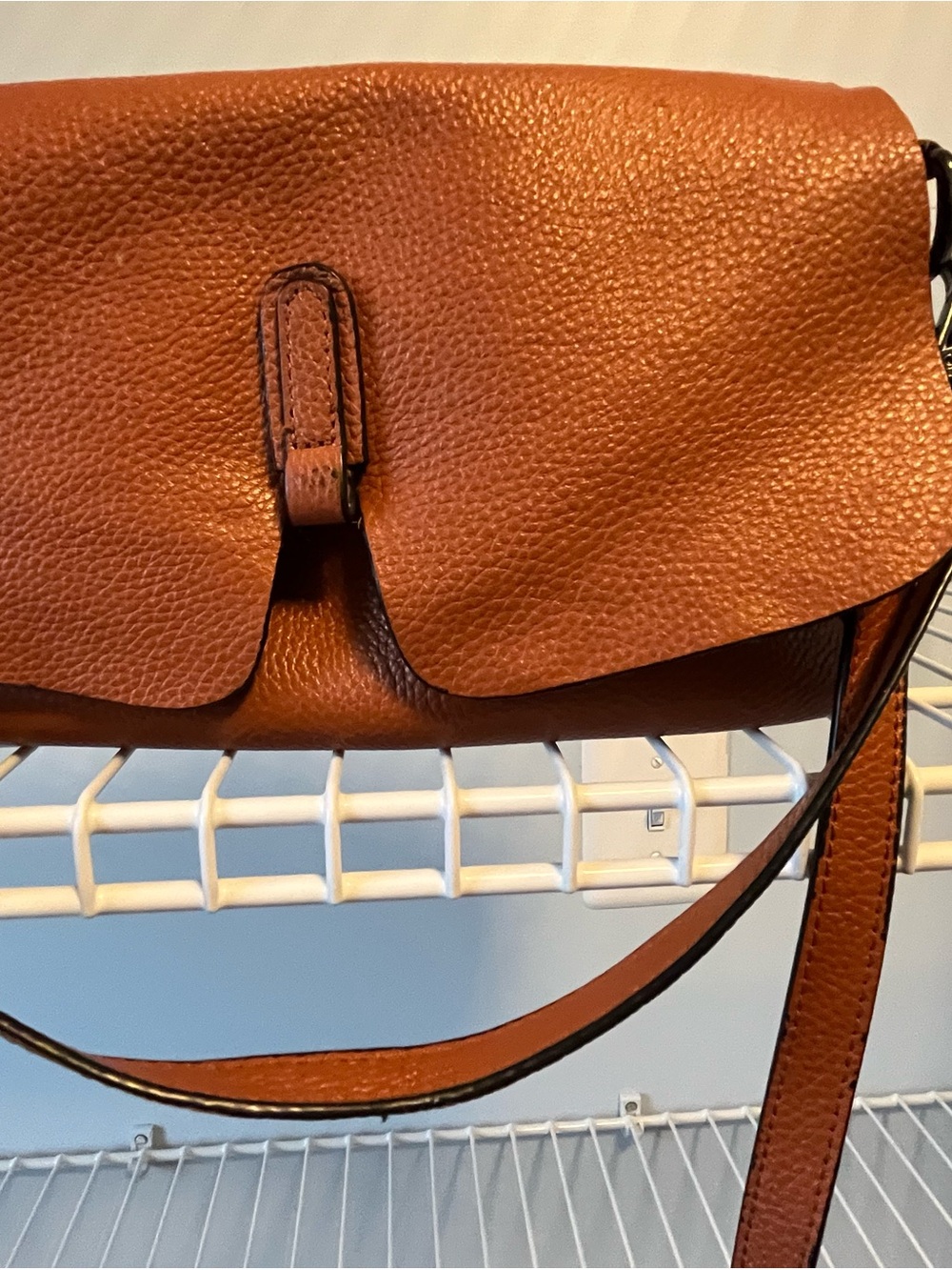 Classic Leather Crossbody Women's Purse